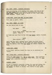 Moe Howard's 24pp. Script Dated March 1950 for The Three Stooges Film ''Scrambled Brains'', Working Title ''Impatient Patient'' -- Very Good Plus Condition